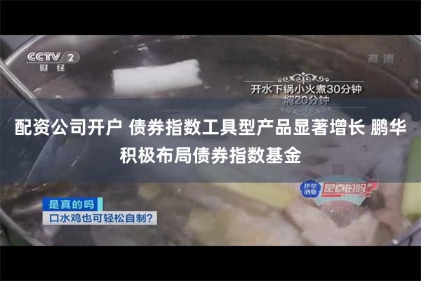 配资公司开户 债券指数工具型产品显著增长 鹏华积极布局债券指数基金