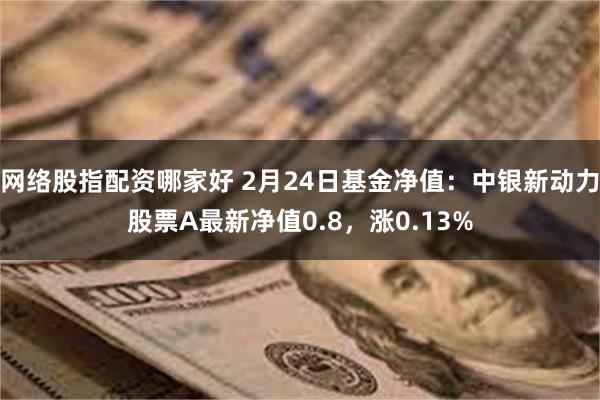 网络股指配资哪家好 2月24日基金净值：中银新动力股票A最新净值0.8，涨0.13%